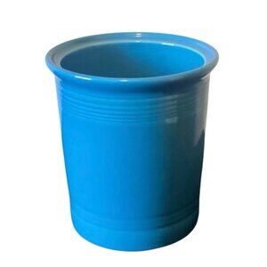 Fiesta Retired Peacock Blue Large Canister (No Lid)